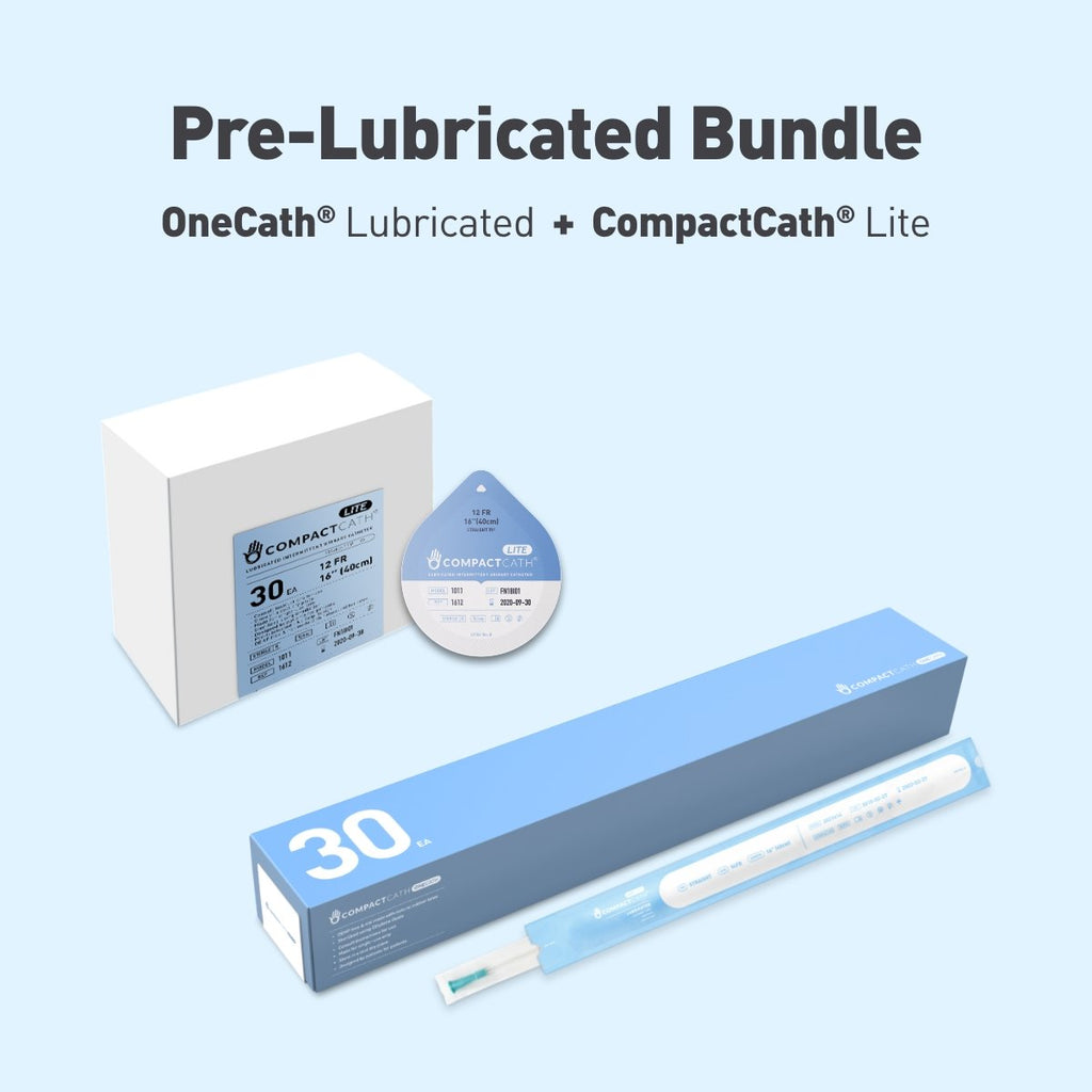 [Bundle] CompactCath Lite + OneCath Lubricated - CompactCath