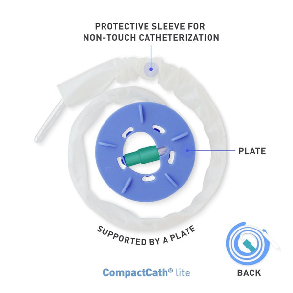 CompactCath® Lite Intermittent Pocket Prelubricated Catheter